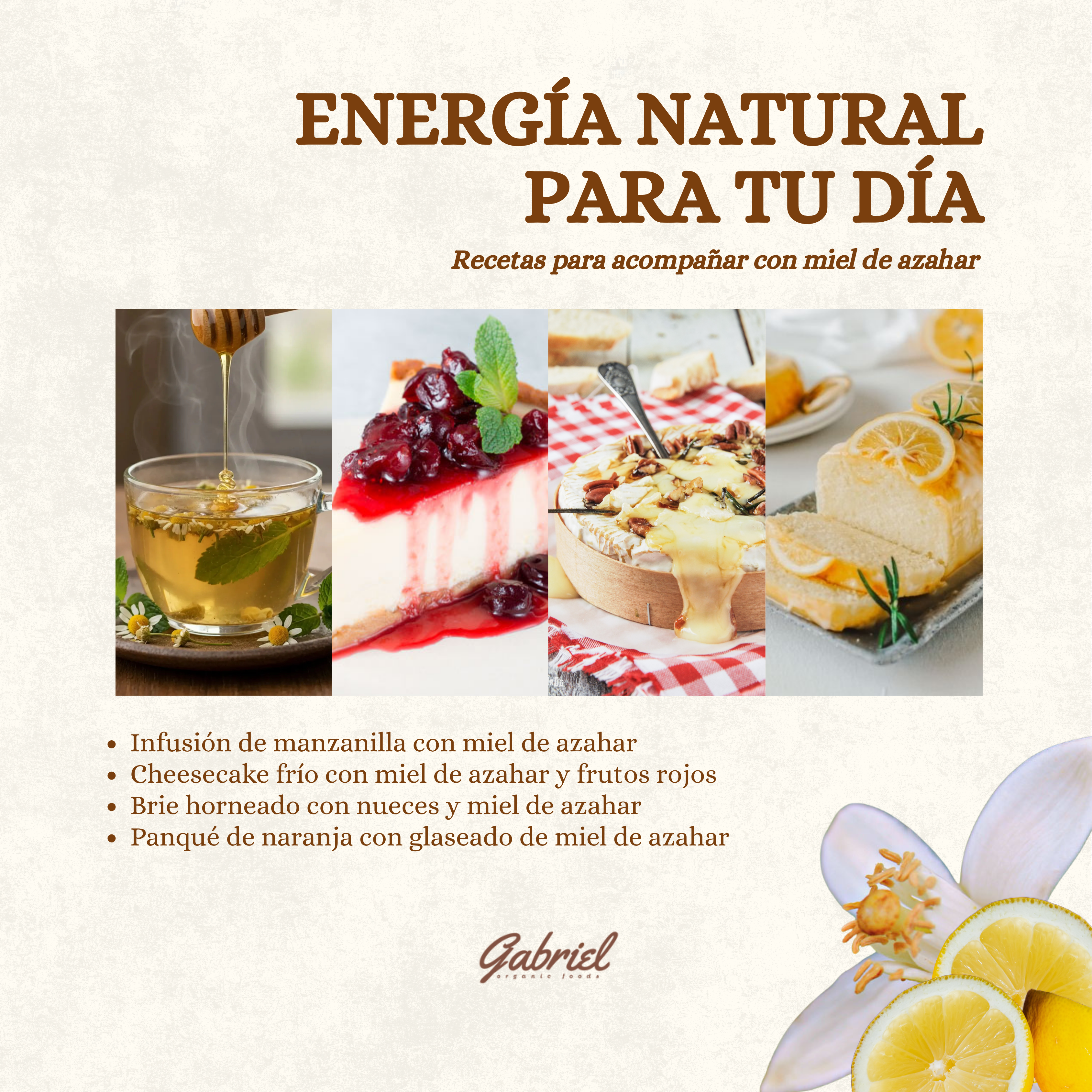 Miel de Abeja 100% Pura de Flor de Azahar (500 g)