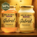 2 Tarros de Miel Pura: Flor de Mezquite y Multiflor (1 kg.)