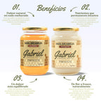 2 Tarros de Miel Pura: Flor de Mezquite y Multiflor (1 kg.)