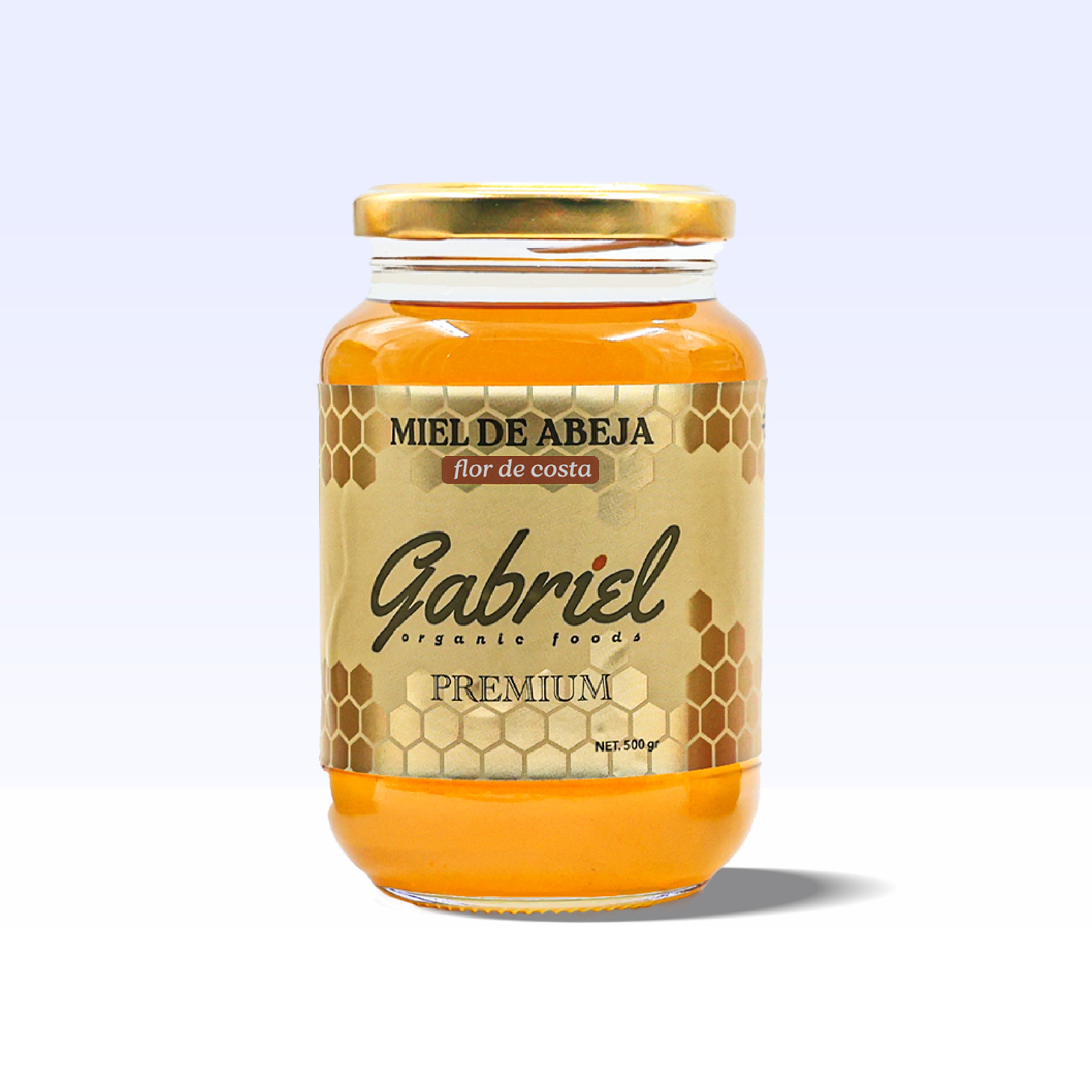 Miel de Abeja 100% Pura de Flor de Costa (500 g)