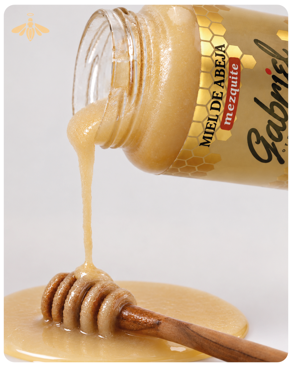 Miel de Abeja 100% Pura de Flor de Mezquite (500 g)