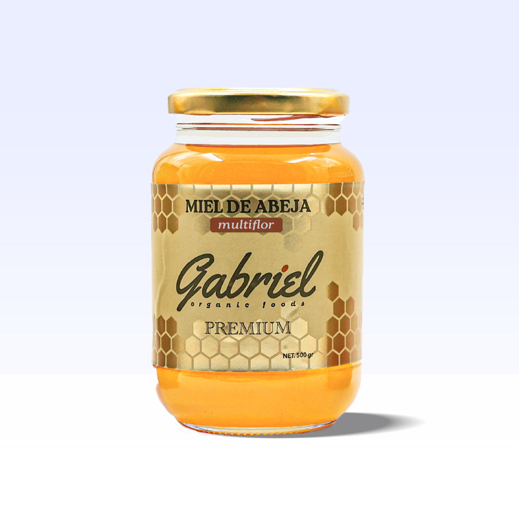 Miel de Abeja 100% Pura de Multiflor (500 g)