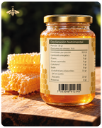 Miel de Abeja 100% Pura de Multiflor (500 g)